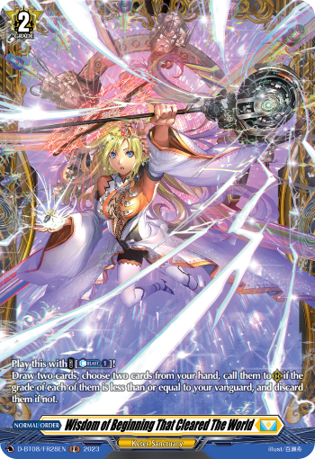 Wisdom of Beginning That Cleared The World (FR) - D-BT08/FR28EN