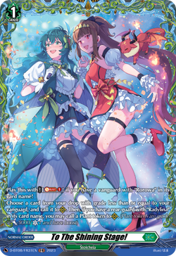 To The Shining Stage! (FR) - D-BT08/FR31EN