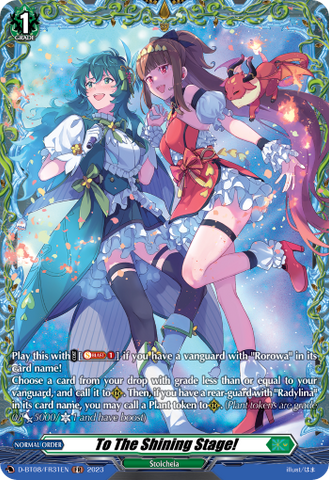 To The Shining Stage! (FR) - D-BT08/FR31EN