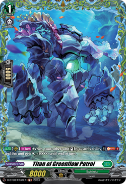 Titan of Greenflow Patrol (FR) - D-BT08/FR34EN