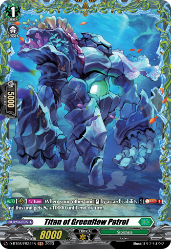 Titan of Greenflow Patrol (FR) - D-BT08/FR34EN