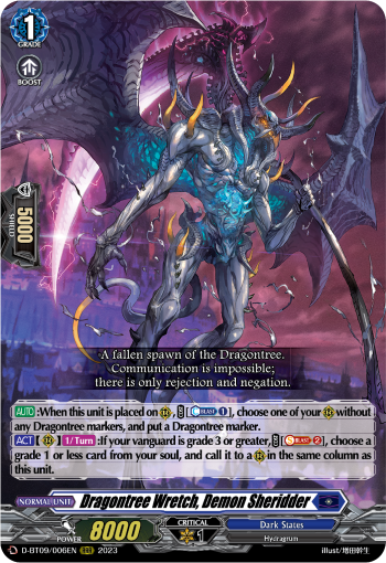 Dragontree Wretch, Demon Sheridder - D-BT09/006EN