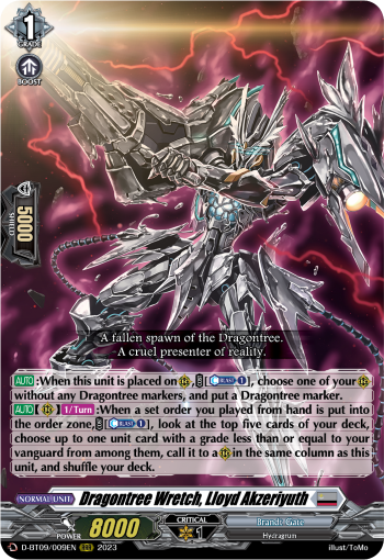 Dragontree Wretch, Lloyd Akzeriyuth - D-BT09/009EN