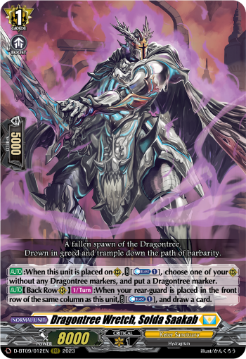 Dragontree Wretch, Solda Saakab - D-BT09/012EN