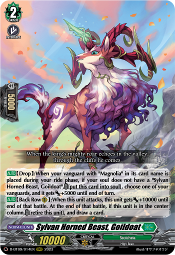 Sylvan Horned Beast, Goildoat - D-BT09/014EN