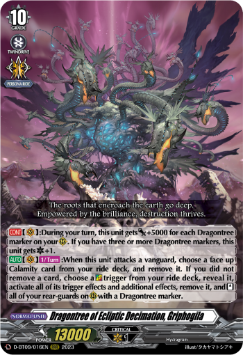 Dragontree of Ecliptic Decimation, Griphogila - D-BT09/016EN