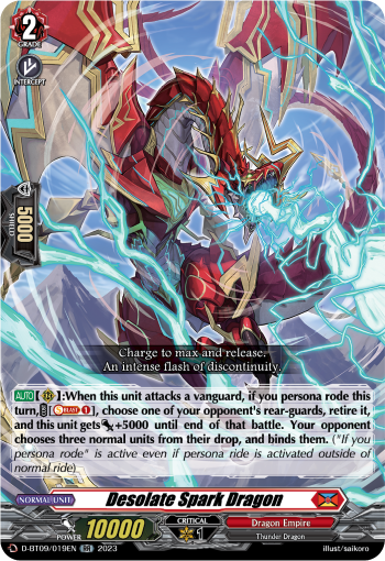 Desolate Spark Dragon - D-BT09/019EN