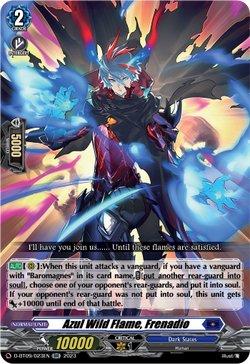 Azul Wild Flame, Frenadio - D-BT09/023EN