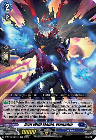 Azul Wild Flame, Frenadio - D-BT09/023EN