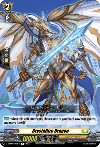 Crystallize Dragon - D-BT09/049EN