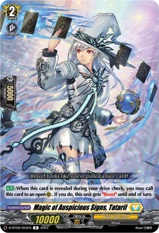 Magic of Auspicious Signs, Tataril - D-BT09/050EN