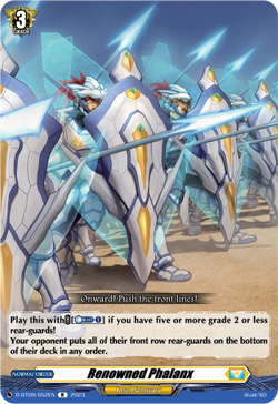 Renowned Phalanx - D-BT09/052EN