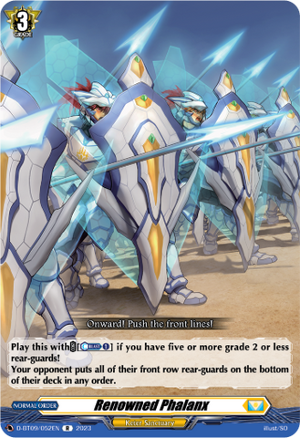 Renowned Phalanx - D-BT09/052EN