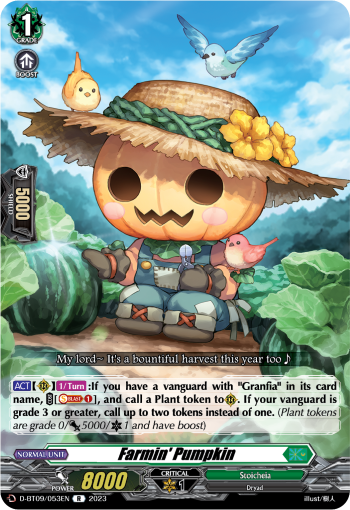 Farmin' Pumpkin - D-BT09/053EN