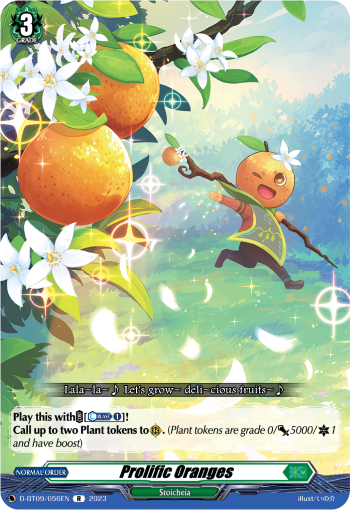 Prolific Oranges - D-BT09/056EN