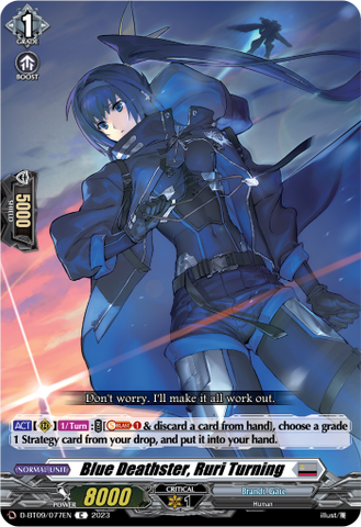 Blue Deathster, Ruri Turning - D-BT09/077EN