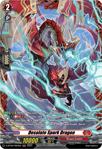 Desolate Spark Dragon (FR) - D-BT09/FR03EN