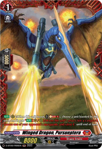 Winged Dragon, Pursueptera (FR) - D-BT09/FR06EN