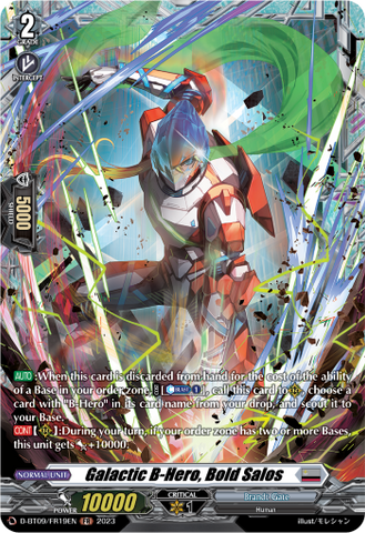 Galactic B-Hero, Bold Salos (FR) - D-BT09/FR19EN