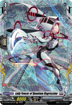 Lady Fencer of Quantum Regression (FR) - D-BT09/FR21EN