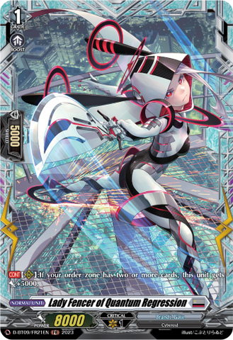 Lady Fencer of Quantum Regression (FR) - D-BT09/FR21EN