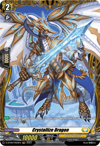 Crystallize Dragon (FR) - D-BT09/FR29EN