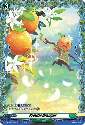 Prolific Oranges (FR) - D-BT09/FR40EN