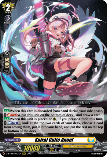 Spiral Cutie Angel - D-BT10/012EN