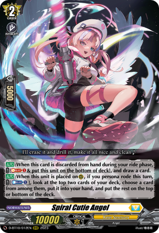 Spiral Cutie Angel - D-BT10/012EN