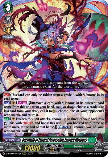 Servitude of Funeral Procession, Lianorn Masques - D-BT10/014EN