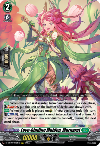 Love-binding Maiden, Margaret - D-BT10/015EN