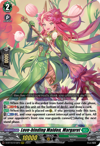 Love-binding Maiden, Margaret - D-BT10/015EN