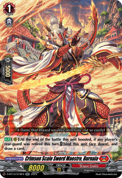 Crimson Scale Sword Maestro, Burnaia - D-BT10/018EN
