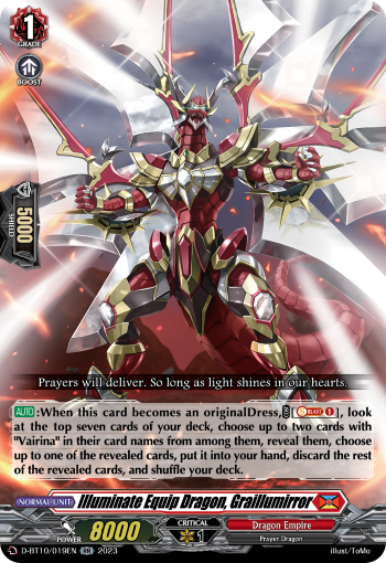 Illuminate Equip Dragon, Graillumirror - D-BT10/019EN