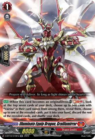 Illuminate Equip Dragon, Graillumirror - D-BT10/019EN