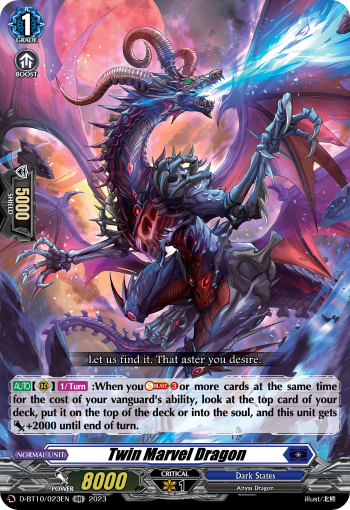 Twin Marvel Dragon - D-BT10/023EN
