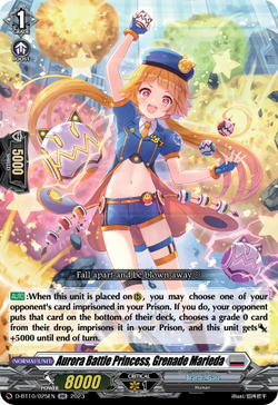 Aurora Battle Princess, Grenade Marieda - D-BT10/025EN