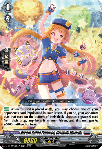 Aurora Battle Princess, Grenade Marieda - D-BT10/025EN