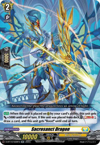 Sacrosanct Dragon - D-BT10/030EN