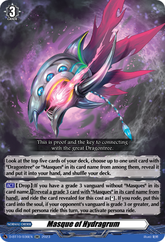 Masque of Hydragrum - D-BT10/036EN