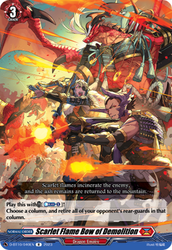 Scarlet Flame Bow of Demolition - D-BT10/040EN
