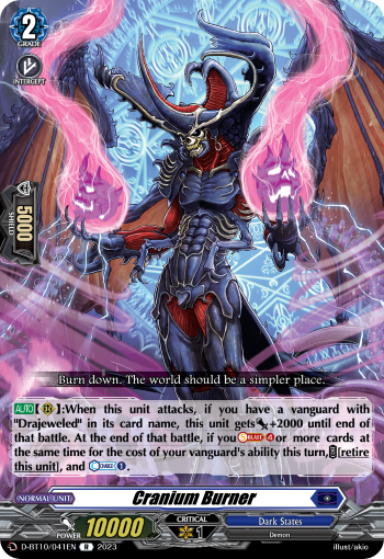 Cranium Burner - D-BT10/041EN