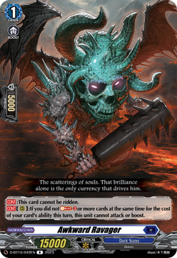 Awkward Ravager - D-BT10/042EN