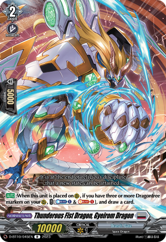 Thunderous Fist Dragon, Gyeirom Dragon - D-BT10/045EN