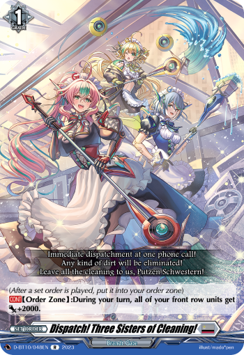 Dispatch! Three Sisters of Cleaning! - D-BT10/048EN