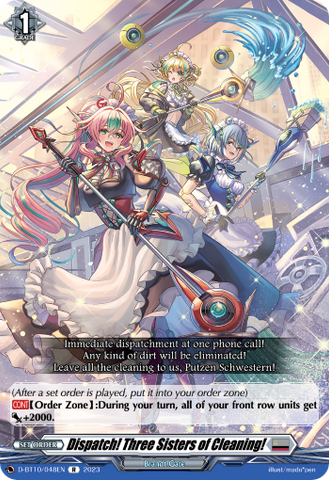 Dispatch! Three Sisters of Cleaning! - D-BT10/048EN
