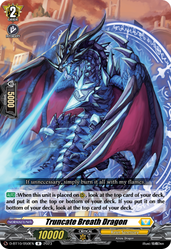 Truncate Breath Dragon - D-BT10/050EN