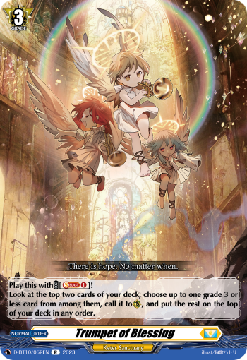 Trumpet of Blessing - D-BT10/052EN