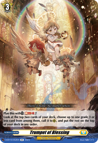 Trumpet of Blessing - D-BT10/052EN