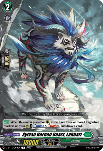 Sylvan Horned Beast, Lahbart - D-BT10/053EN